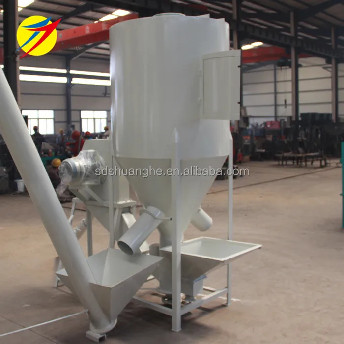 vertical poultry feed mixing machine, layer chicken feed mash mixer