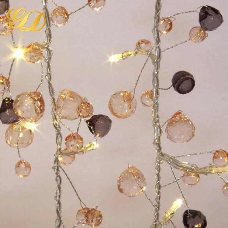
Home/Wedding/Party Decoration CE RoHS Battery Operated 20 LEDS Beads Led String Light 