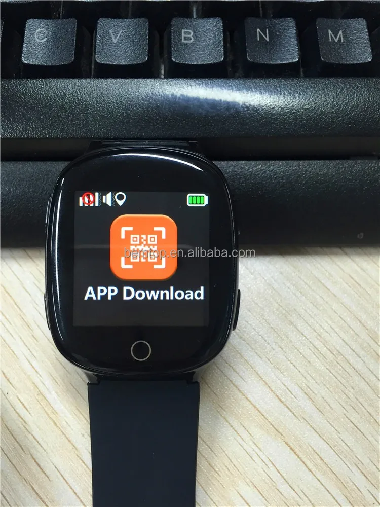  Трехрежимное позиционирование GPS/LBS/WIFI цветной сенсорный экран 1 54 дюйма выпадающая сигнализация GPS-трекер с монитором сердечного ритма и SOS