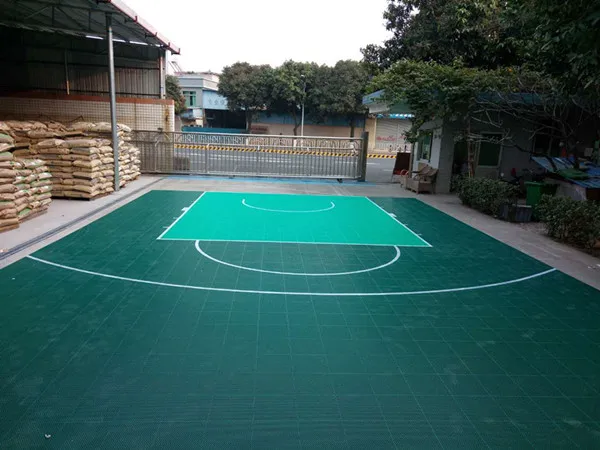 
ITF FIBA floors sport tile factory direct sale pp sports flooring outdoor floors tile 