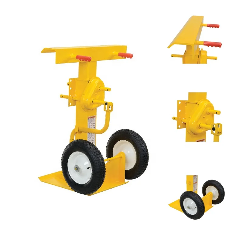 Новое поступление 2019, подставка под домкрат прицепа с рукояткой, 100000 фунтов. Статические колпачки, пневматические колеса