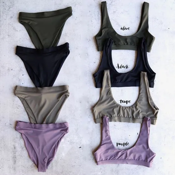 Wholesale Custom Beachwear Rasta 2 Piece Swimsuit Swimwear Bikini Set and Jamaica Swimwear Thong Bikini Set