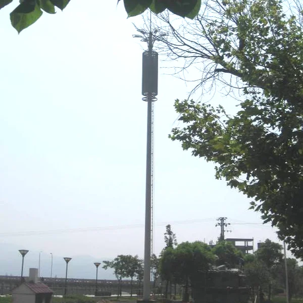  4G BTS телекоммуникационные стальные башни монопольная антенная башня