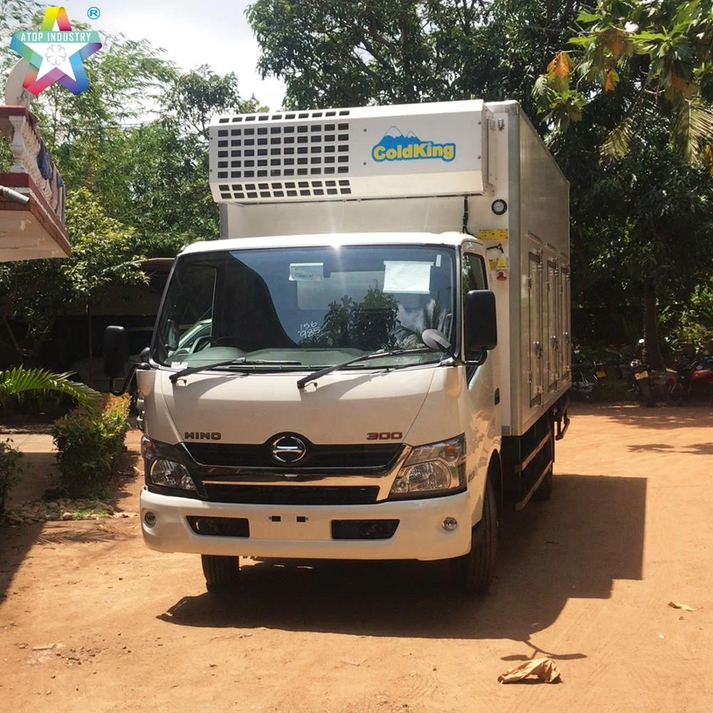 ColdKing -40C Kooltube eutectic truck refrigeration unit 5.1m length ice cream truck body