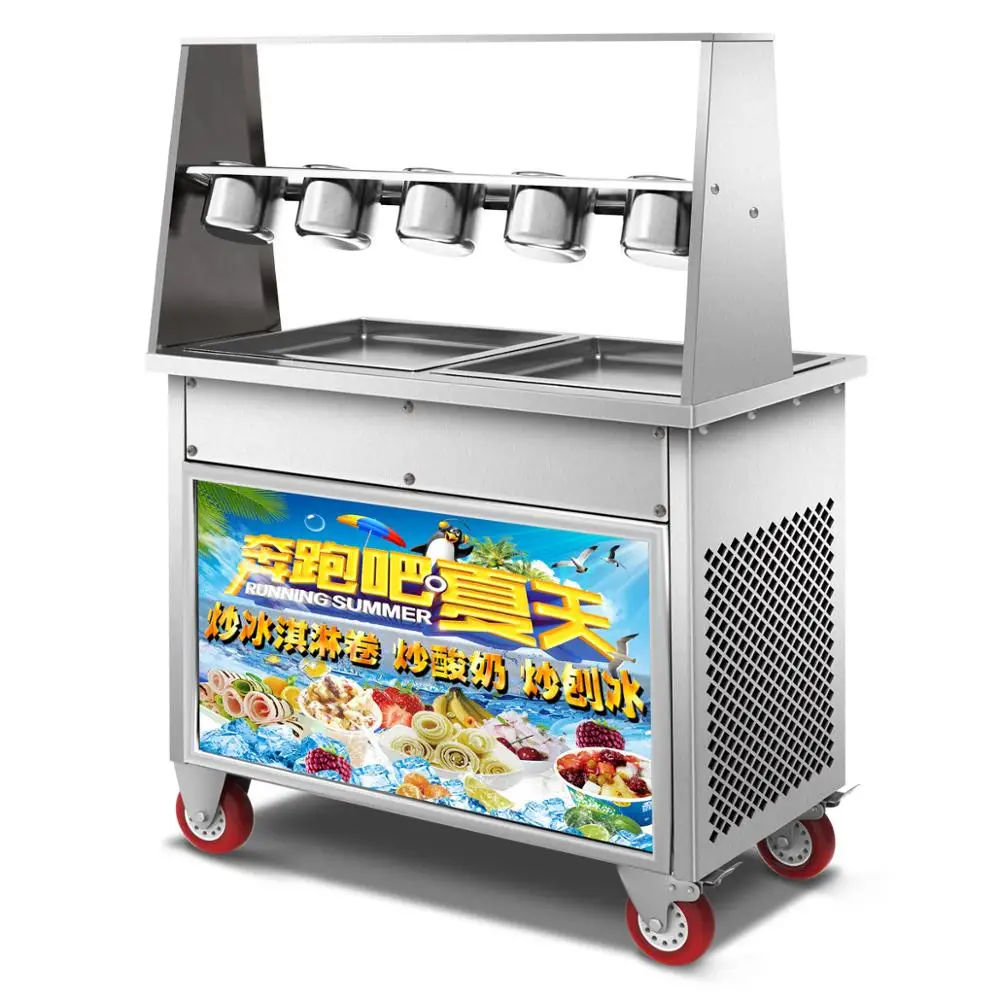 New products fried ice cream roll machine fried ice machine fried ice cream maker