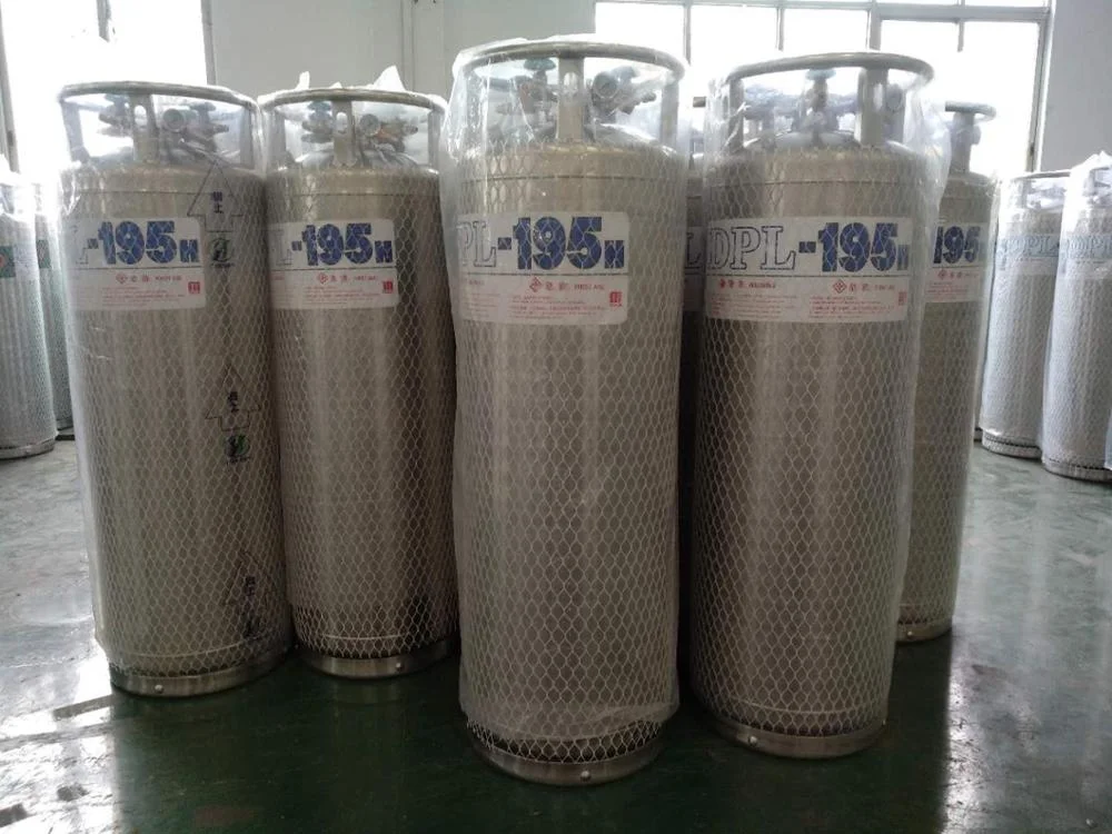 Professional Supply 175L/195L/210L LN2  Liquid Nitrogen Gas Container Dewar Nitrogen Tank For Sale