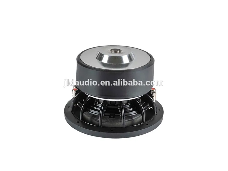 JLD Factory 350W RMS 8 Inch Car Audio Subwoofer 100Oz FEA with Dual Voice Coil Foam Surround and Aluminium Basket