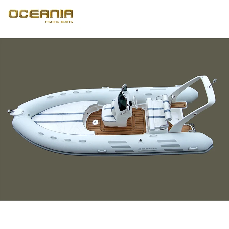 
2019 New Model Europe Style Luxury 5.5m RIB 550 Inflatable Boat For Sale 