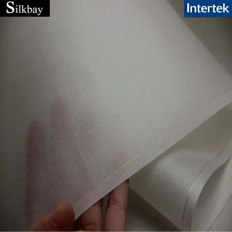 
12mm wedding silk fabric silk satin organza 