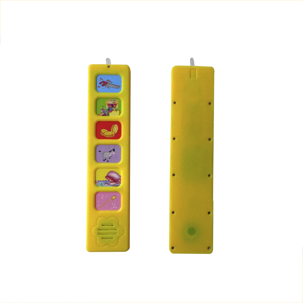 Recordable push button sound module for children book with push button animal sound box