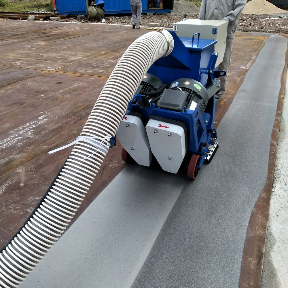 
Durable industrial use steel plates shot blaster 