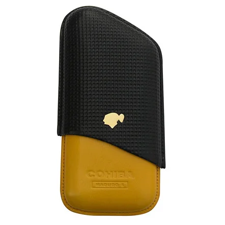 custom travel cigar tube leather cigar holder wholesale manufacturer cigar case