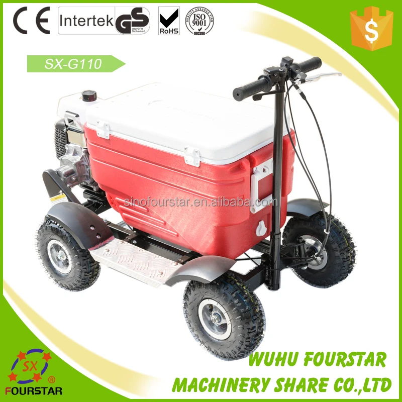 
cheap 50cc gas cooler box scooter 