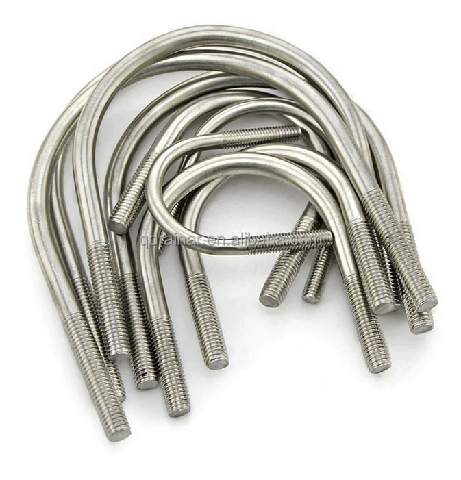 ss316 ss304 u bolt stainless steel pipe clamp bolt