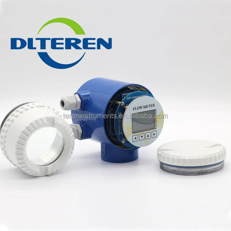 
Dalian Teren Eelectromagnetic Flowmeter Converter EFM 4 20mA Electromagnetic Flow Meter Signal Converter Magmeter Sensor 