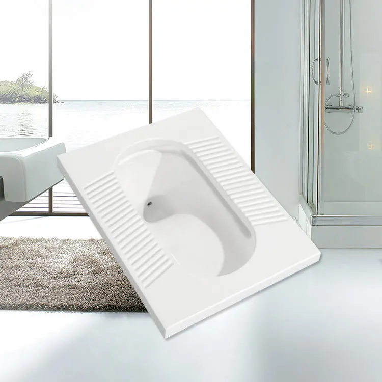 
High quality bathroom squatting pans used for wc toilet 