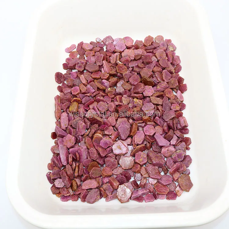 
Wholesale natural Red Corundum Ruby Crystal Natural quartz 