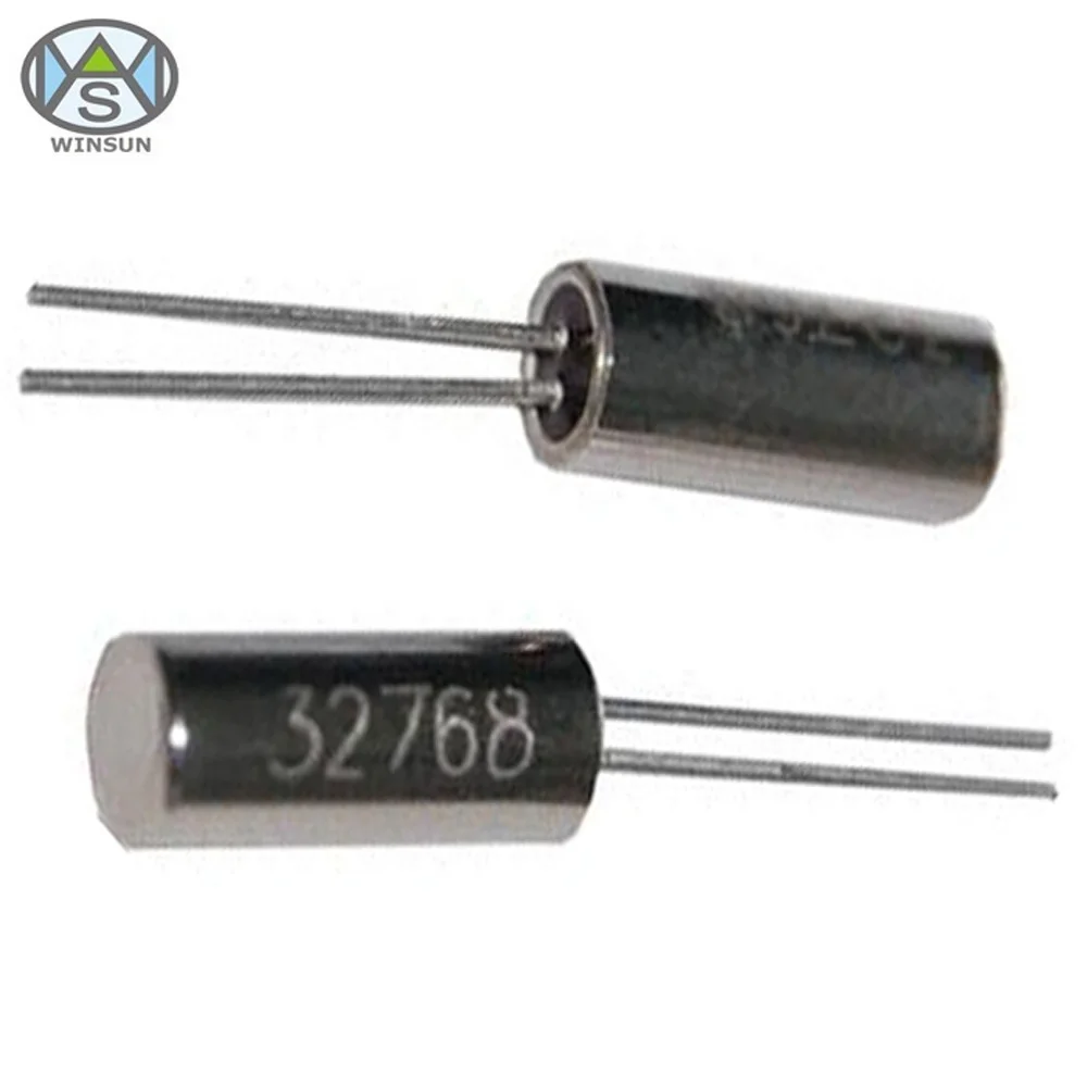 High Quality D3 x H8mm 32.768Khz Cylindrical Quartz Crystal Resonator
