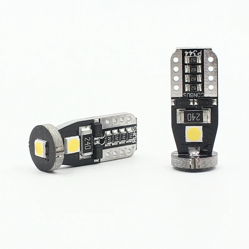 Canbus 3W W5W T10 LED 3030 3 SMD 12V Автомобильная внешняя внутренняя подсветка заднего номерного знака парковочные лампы 168