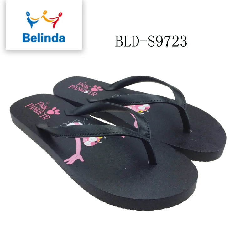 Оптовая продажа черные и белые шлепанцы тапочки для леди