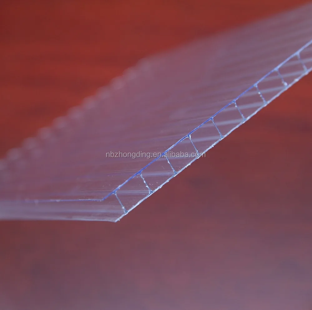 Clear plastic roofing polycarbonate sheet unbreakable glass roof