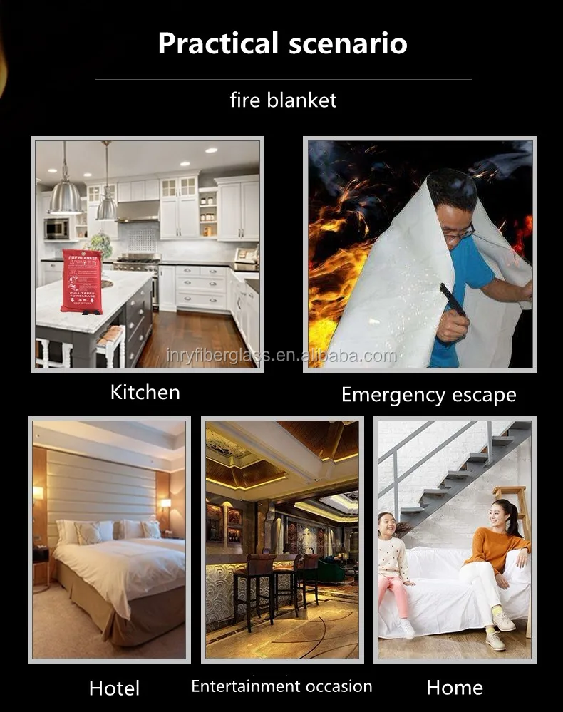 emergency fire blanket