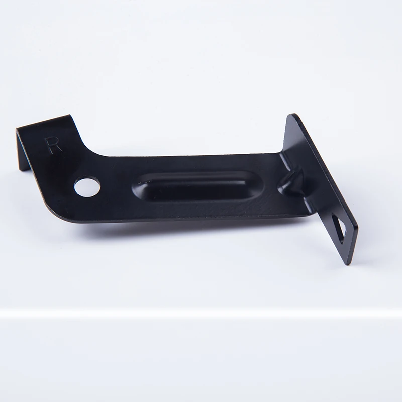 black powder coated sheet metal parts