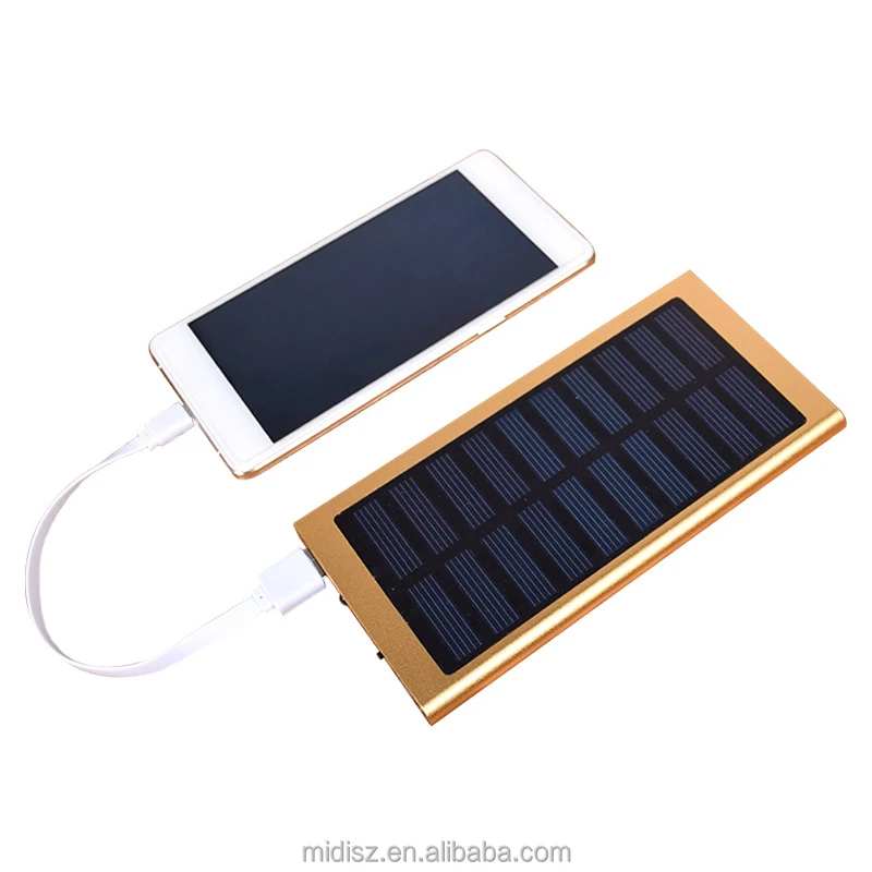 Dual USB Power Bank 10000mAh ,Waterproof Battery Charger 15000mah, External Portable Solar Panel 20000mah