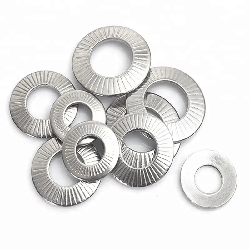 316 Stainless Steel Self Lock Spring Washer DIN9250