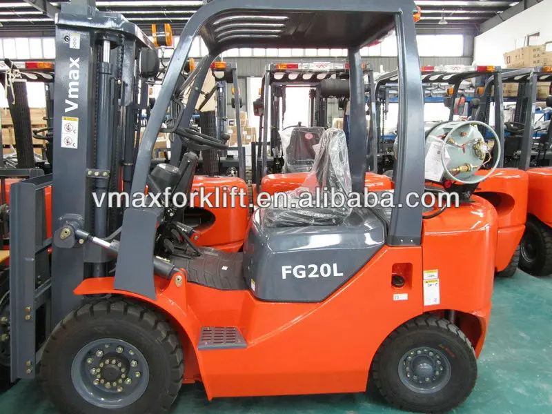 VMAX  Brand 2.5 ton LPG&gas forklift truck with NISSAN engine