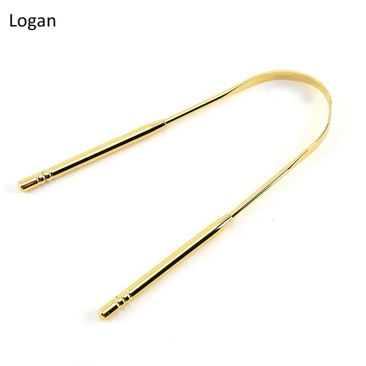 
Professional tongue scraper stainless China surgical tongue cleaner 