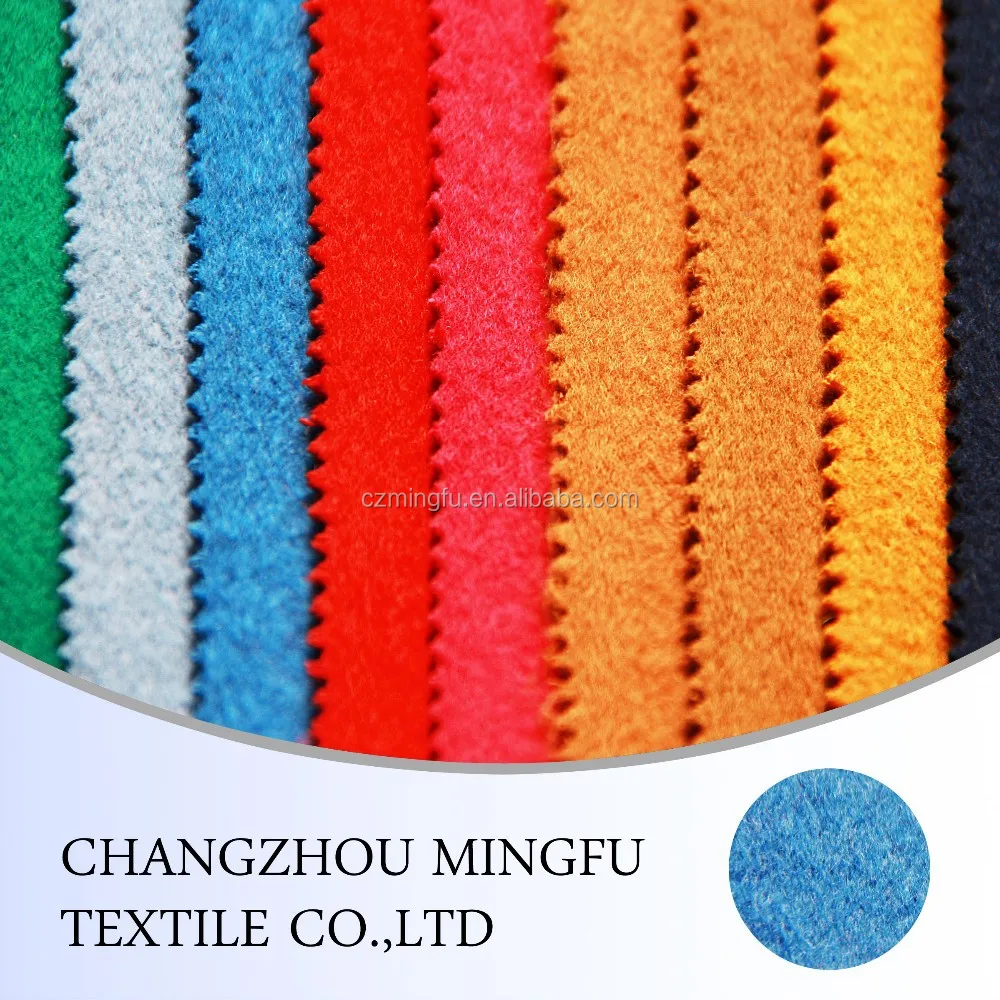 woven all color yarn dyed twill cashmere wool fabric/ wool fleece fabric