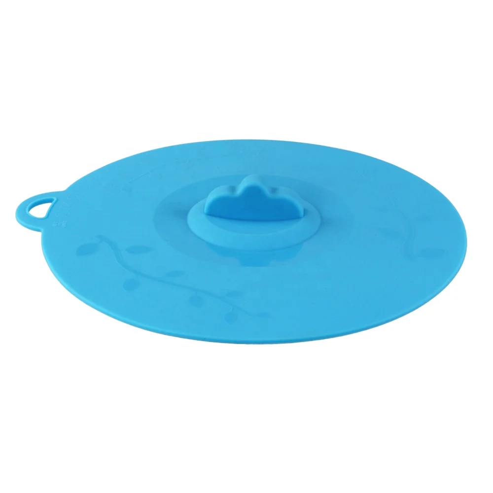 Reusable 6 Pack Food Fresh Cover Universal Silicone Lids For Pot Cup Mug