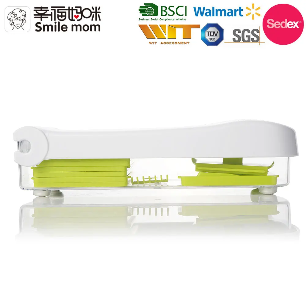 BF1282-1  Easy to use manual vegetable dicer slicer chopper