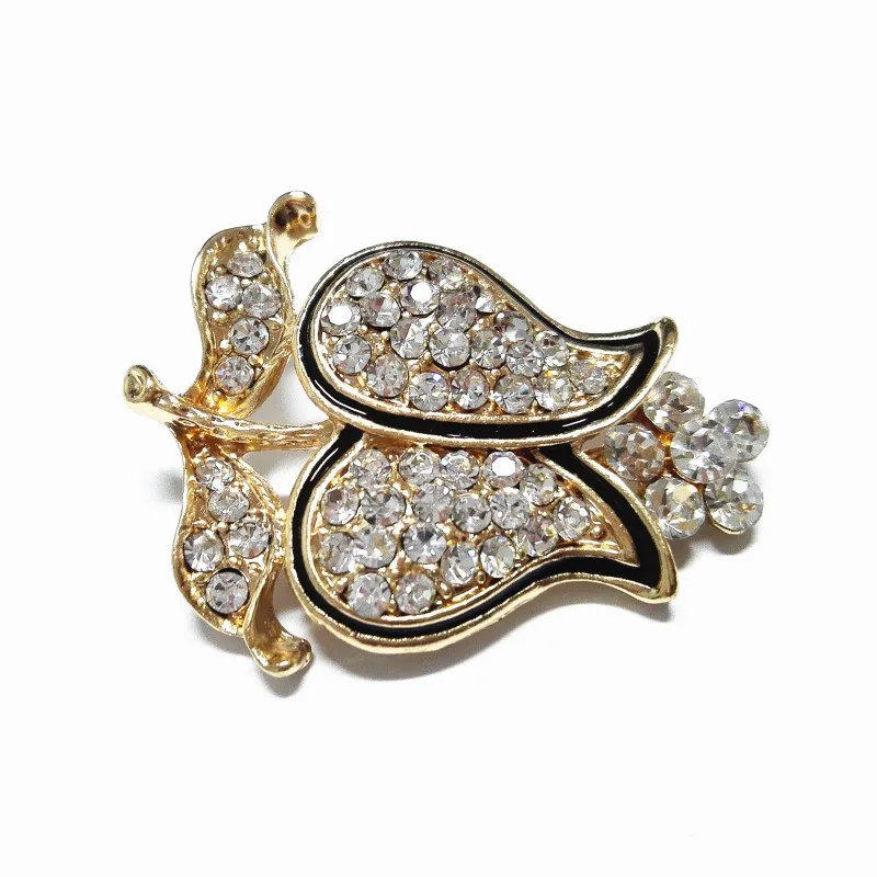 
Роскошная пуговица из сплава с большим цветком и полным покрытием из горного хрусталя для украшения одежды 