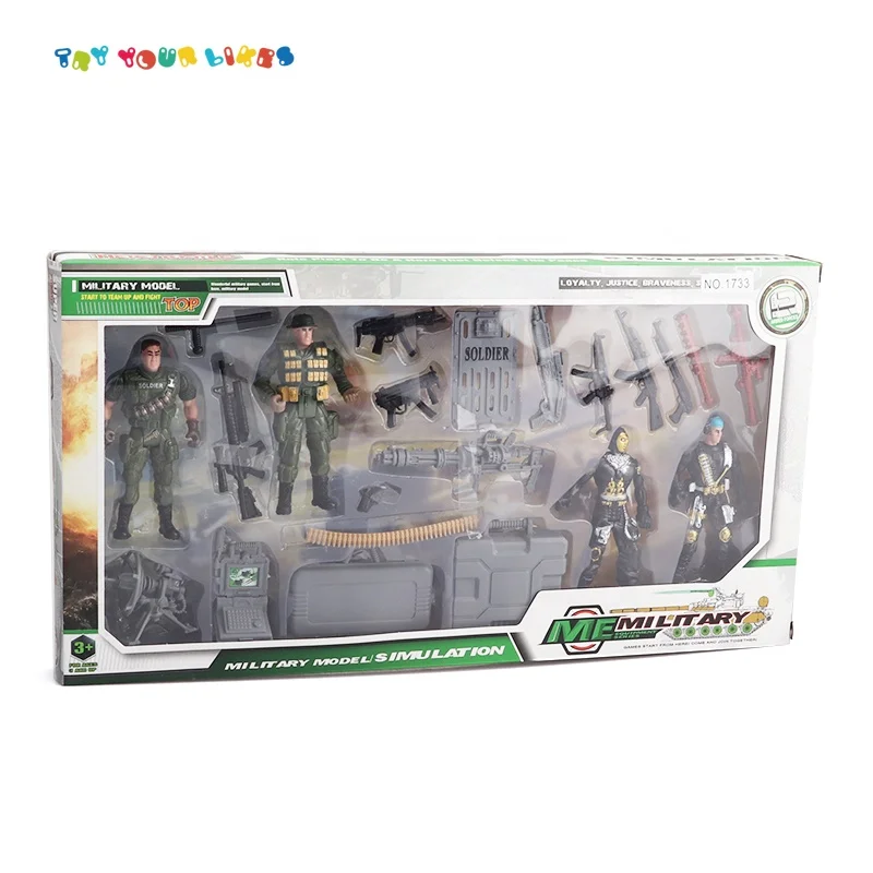 Boys Like Playing 2019 New Military Gun Play Set Toys