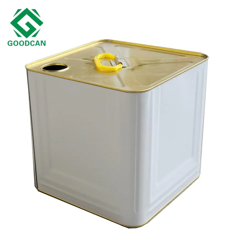 2021 custom 10-25l square metal tin box on sale oil storage container