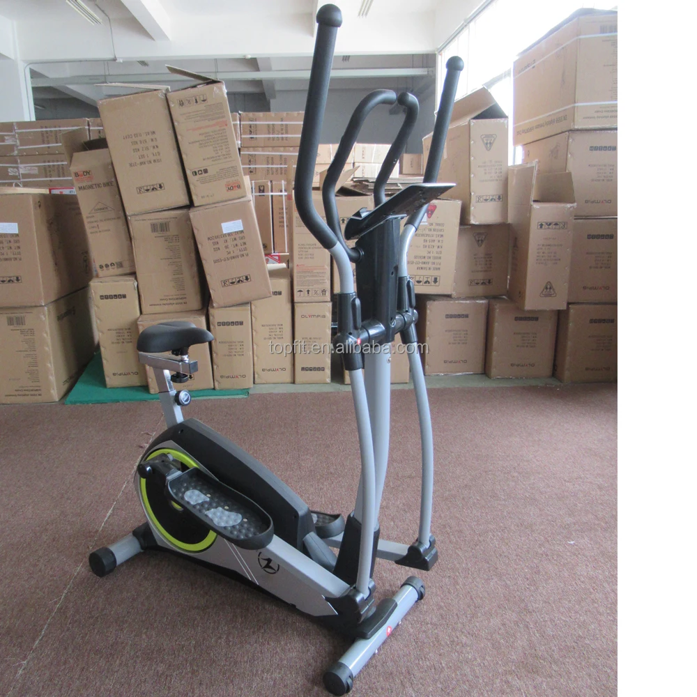 Low Price Indoor Fitness Magnetic Cardio Cross Trainer With Adjustable Seat , Elliptical