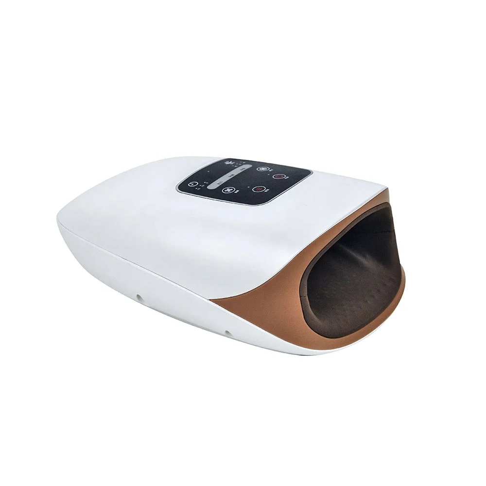 Беспроводной ручной массажер для рук с нагревом, 3 регулируемых режима, таймер, массаж ладони и всех пальцев