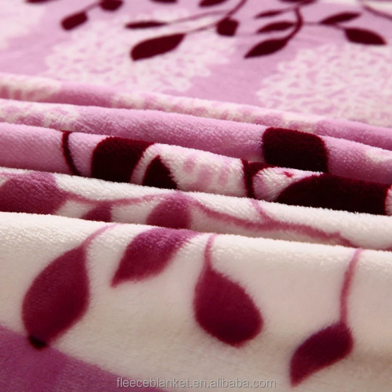 new products Soft  nice handfeeling home use cheap wholesale 100%polyester flannel fleece throw blanket