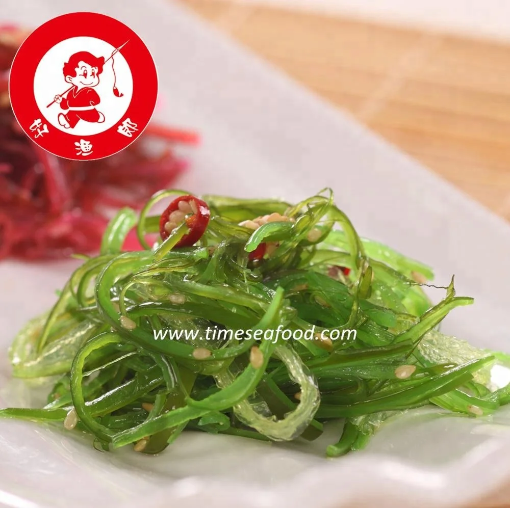 Замороженая Чука Салат из вакамэ водоросли японская кухня