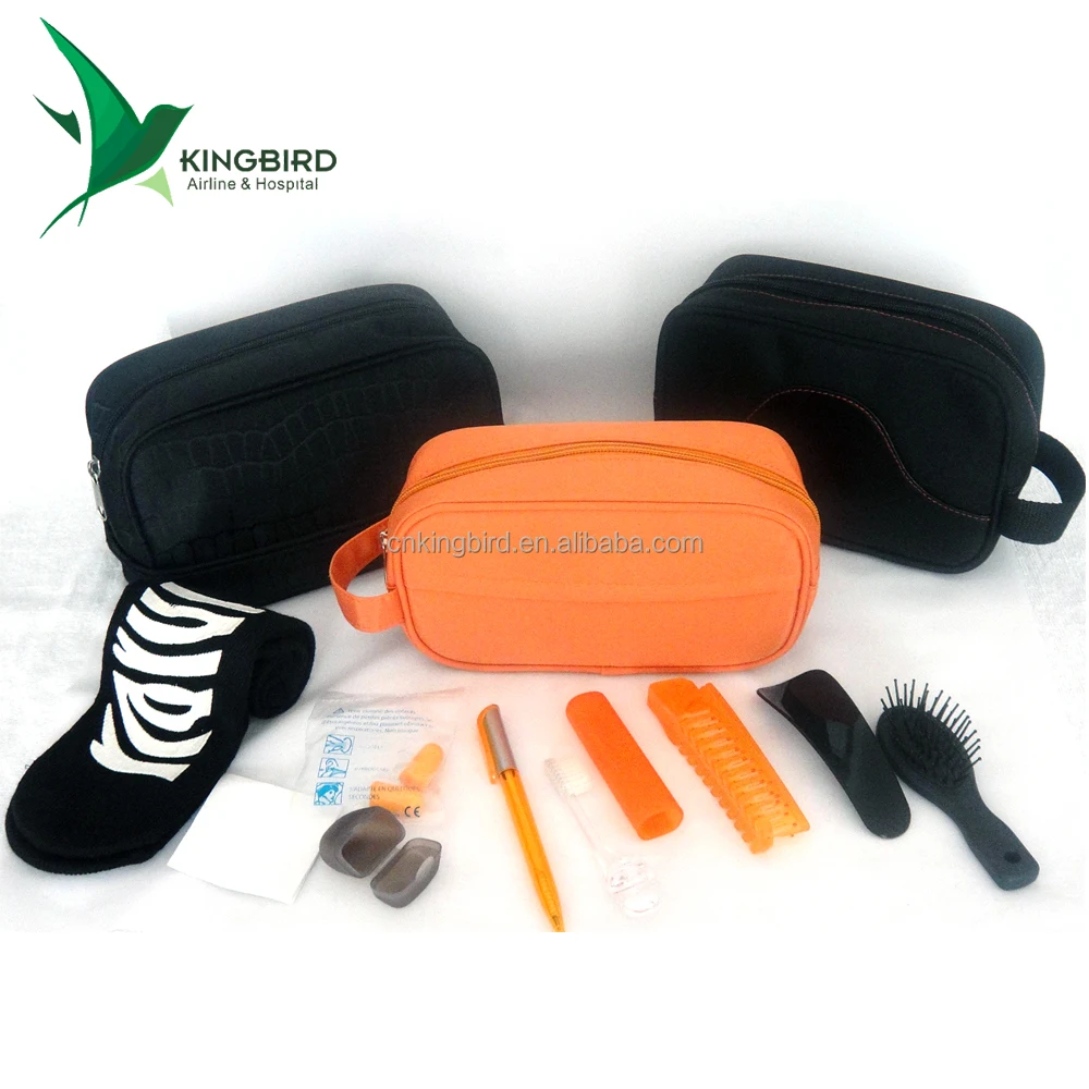 Pu Bag Portable Amenity Hospital Kit for Overnight