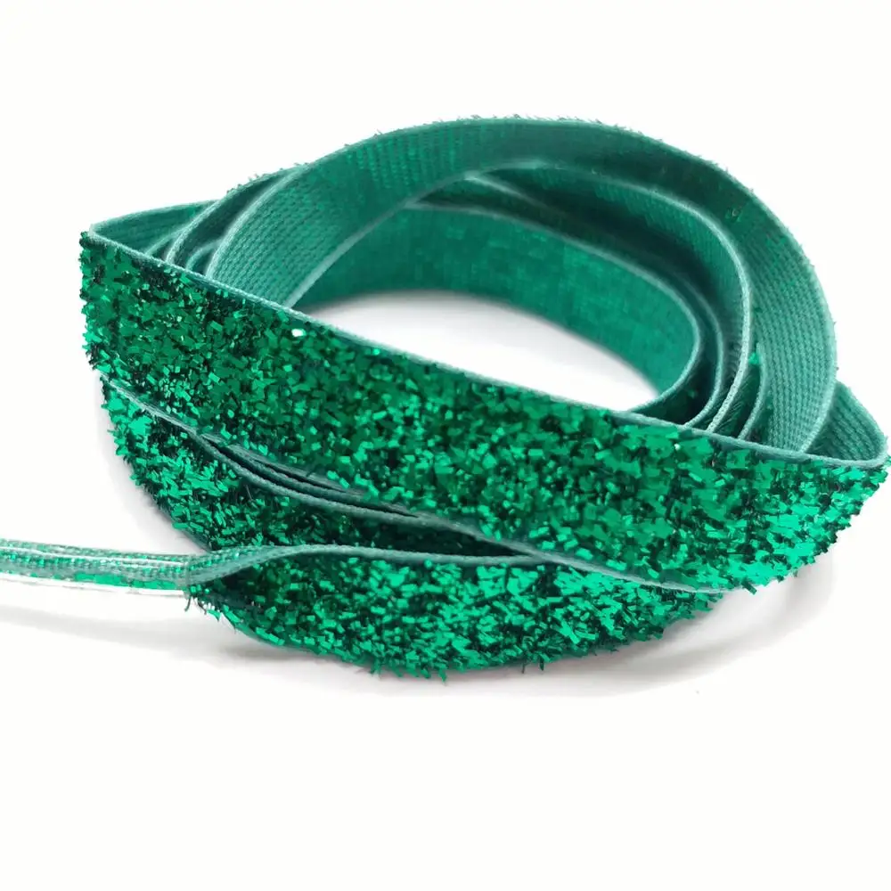 Solid Colors Flat Shoelaces Shoe Laces strings for Teams Cheer Dance Sneakers