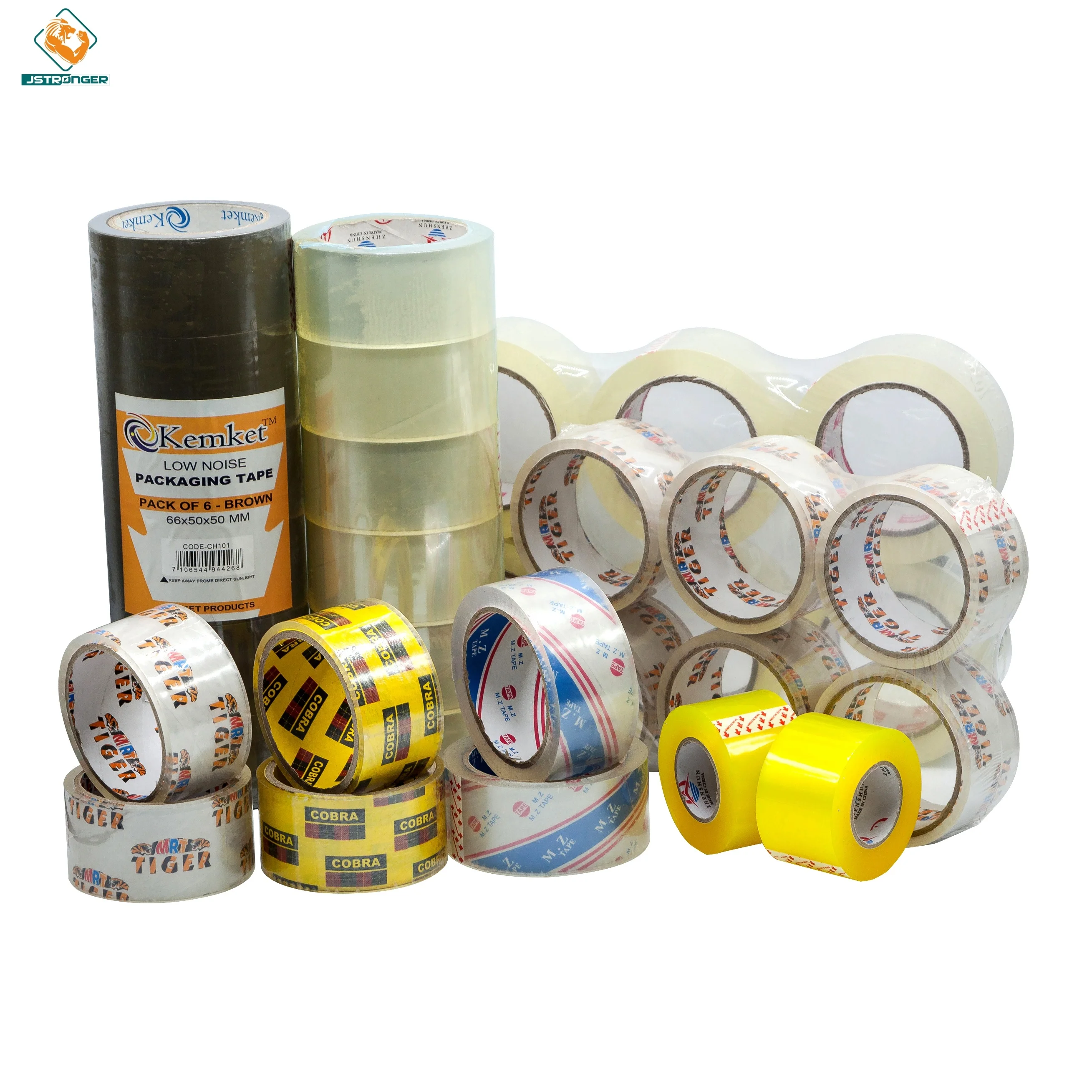 Clear Packing Tape Heavy Duty Rolls Sealing Great for Packing Box Shipping and Moving Supplies Packaging 2.7 Mil Thick Adhesive