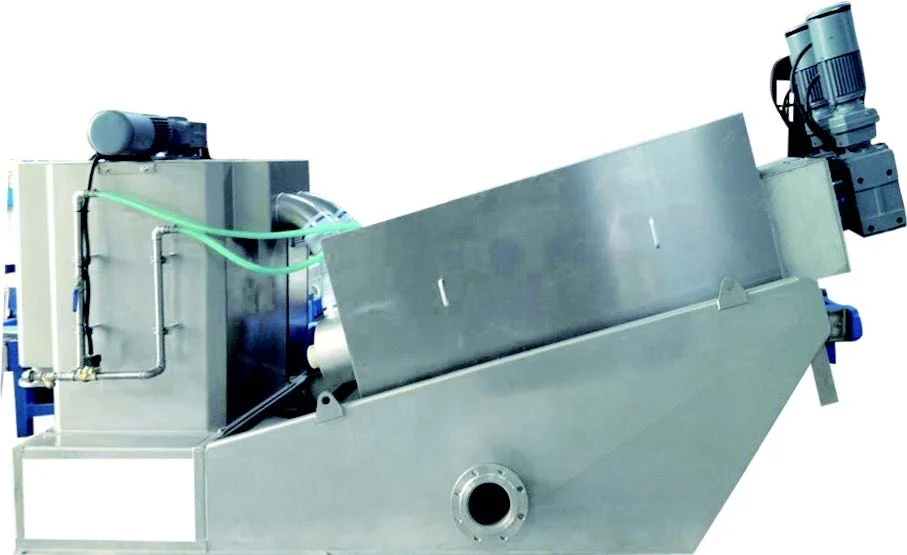 Shanghai Dazhang high quality Fold screw filter press and sludge dehydrator for wastewater treatment