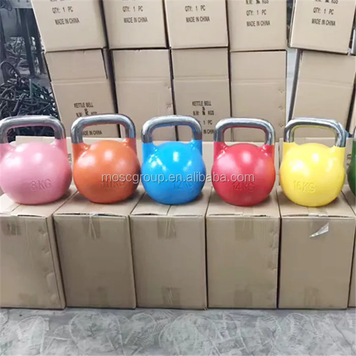 China adjustable hollow steel competition cast iron kettlebell
