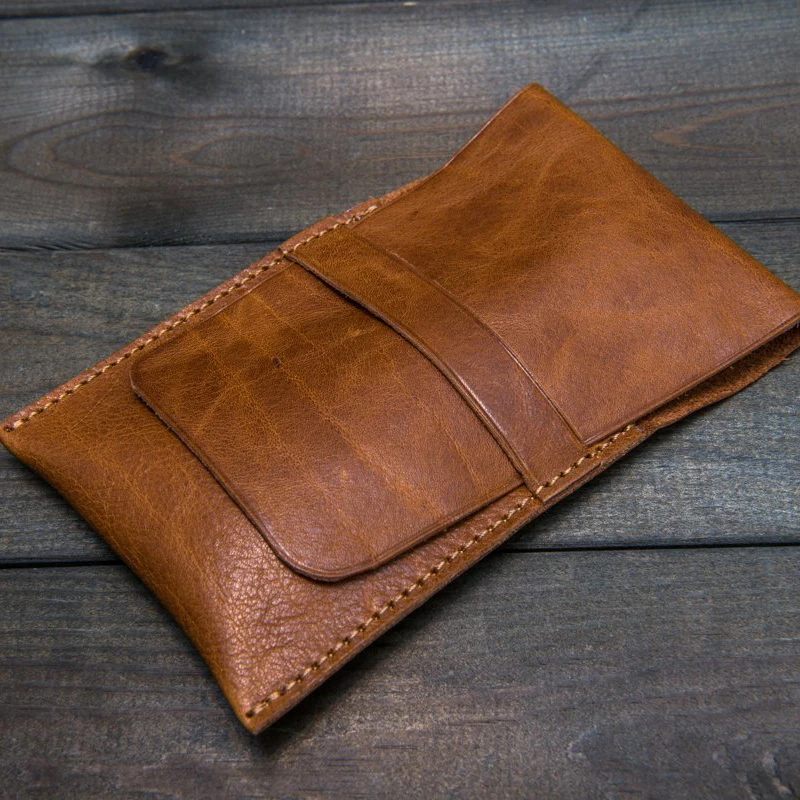 custom storage travel pouch Leather Watch bag