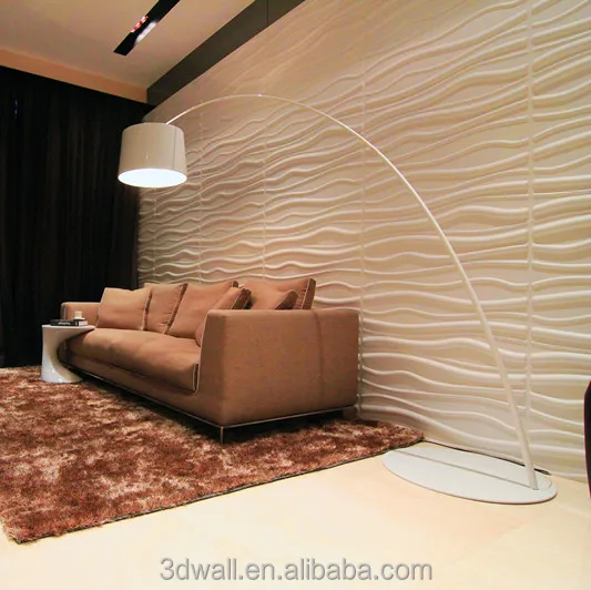 3d project lobby embosed buddha wall paper