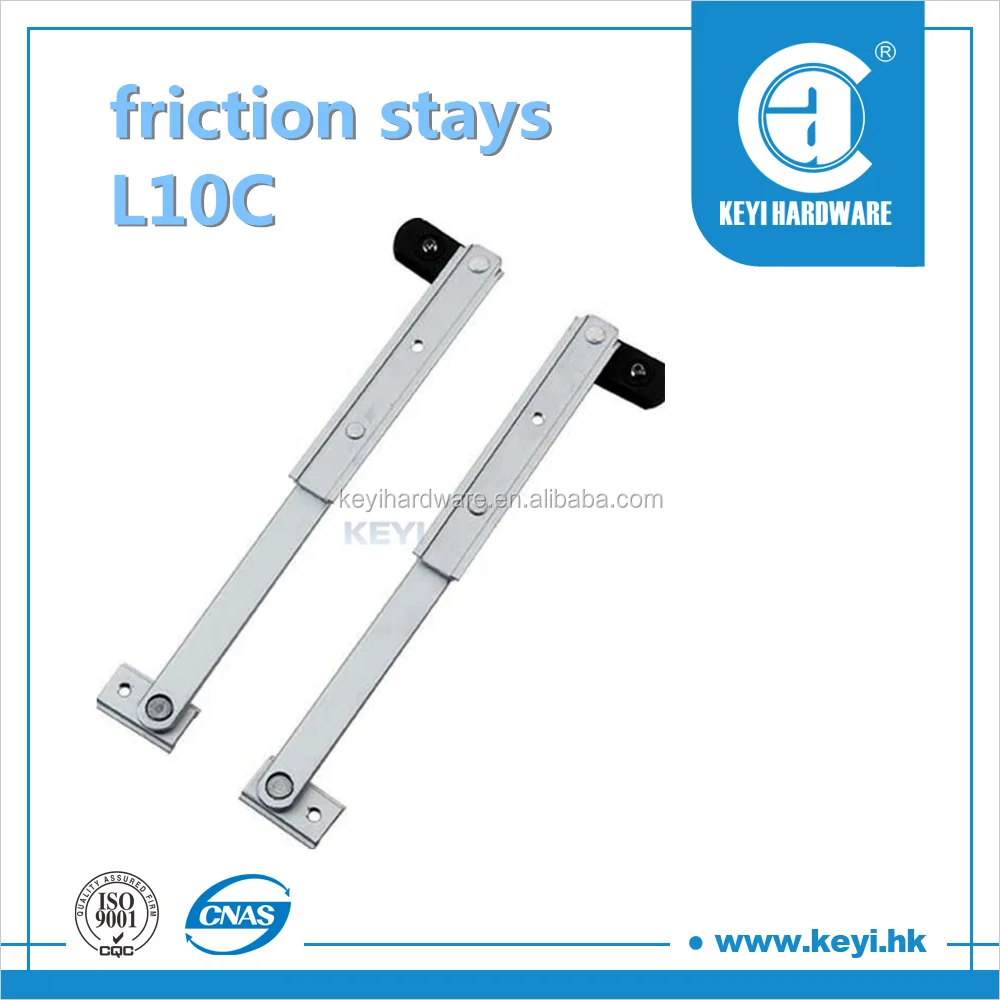 KEYI METAL South America type window arm stay stopper stainless steel window friction stay limiter