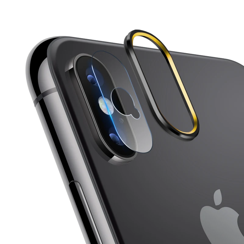 2019 hot selling Back Rear Camera Lens Protective Ring Cover Protector Accessory Screen Film for iPhone X/Xs/XR/XS Max
